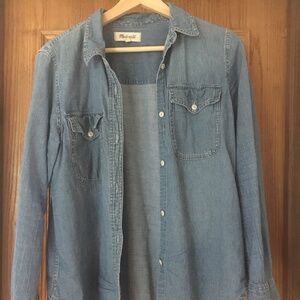 Madewell Jean shirt